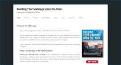 Desktop Screenshot of premaritalworkbook.com